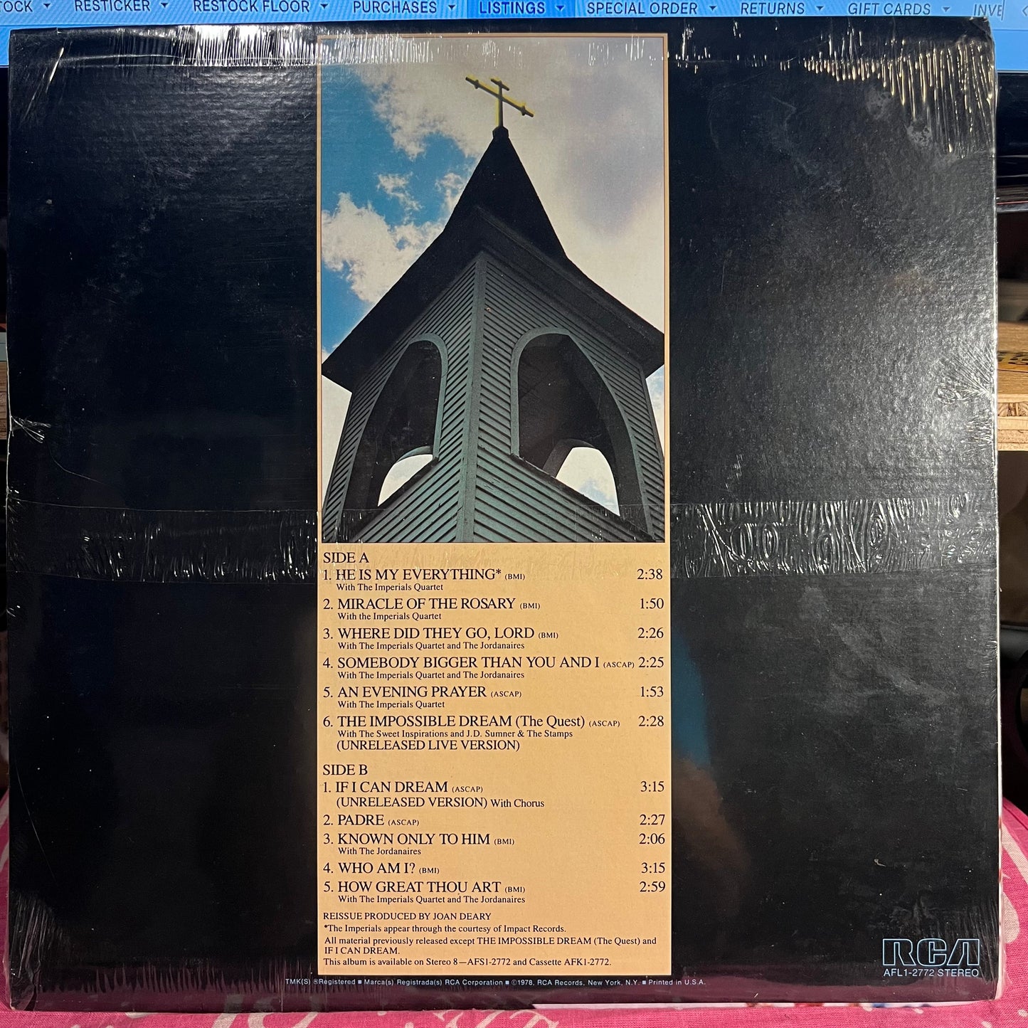 He Walks Beside Me, Favorite Songs Of Faith And Inspiration | Mint (M) Mint (M) Get Cheap Vinyl