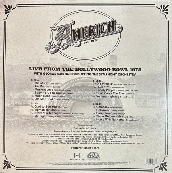 Live From The Hollywood Bowl 1975 | Mint (M) Mint (M) Get Cheap Vinyl