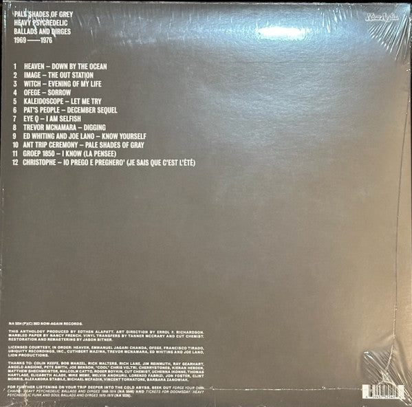 Pale Shades Of Grey (RSD)(Heavy Psychedelic Ballads And Dirges 1969-1976) | Mint (M) Mint (M) Get Cheap Vinyl