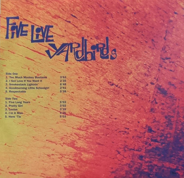 Five Live Yardbirds | Mint (M) Mint (M) Get Cheap Vinyl