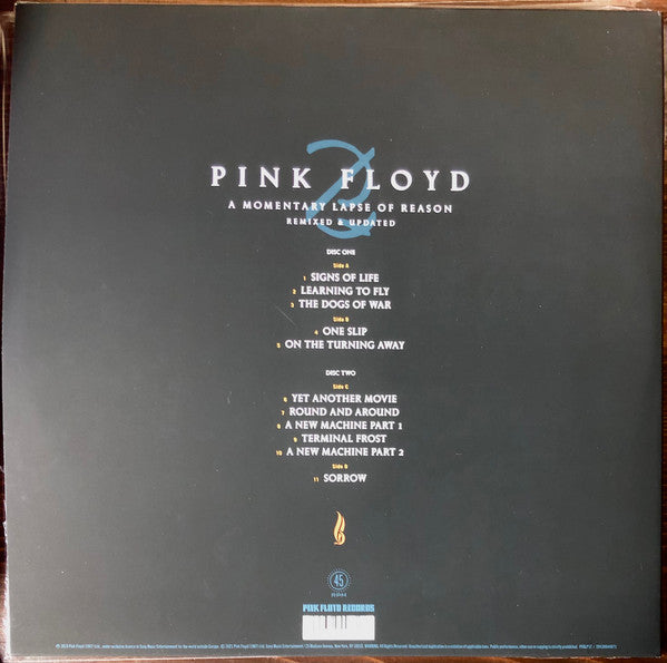 A Momentary Lapse Of Reason (Remixed & Updated) *LIGHT CREASE* (2xVINYL) | Mint (M) Excellent+ (EX+) Get Cheap Vinyl