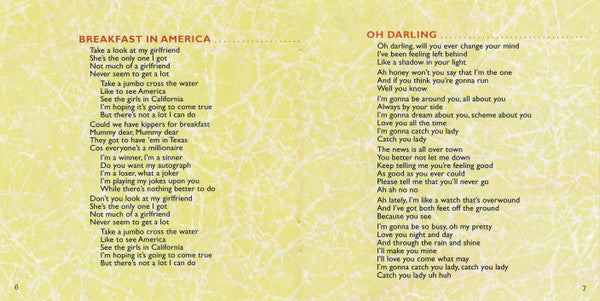 Breakfast In America (SACD - MFSL) | Mint (M) Mint (M) Get Cheap Vinyl