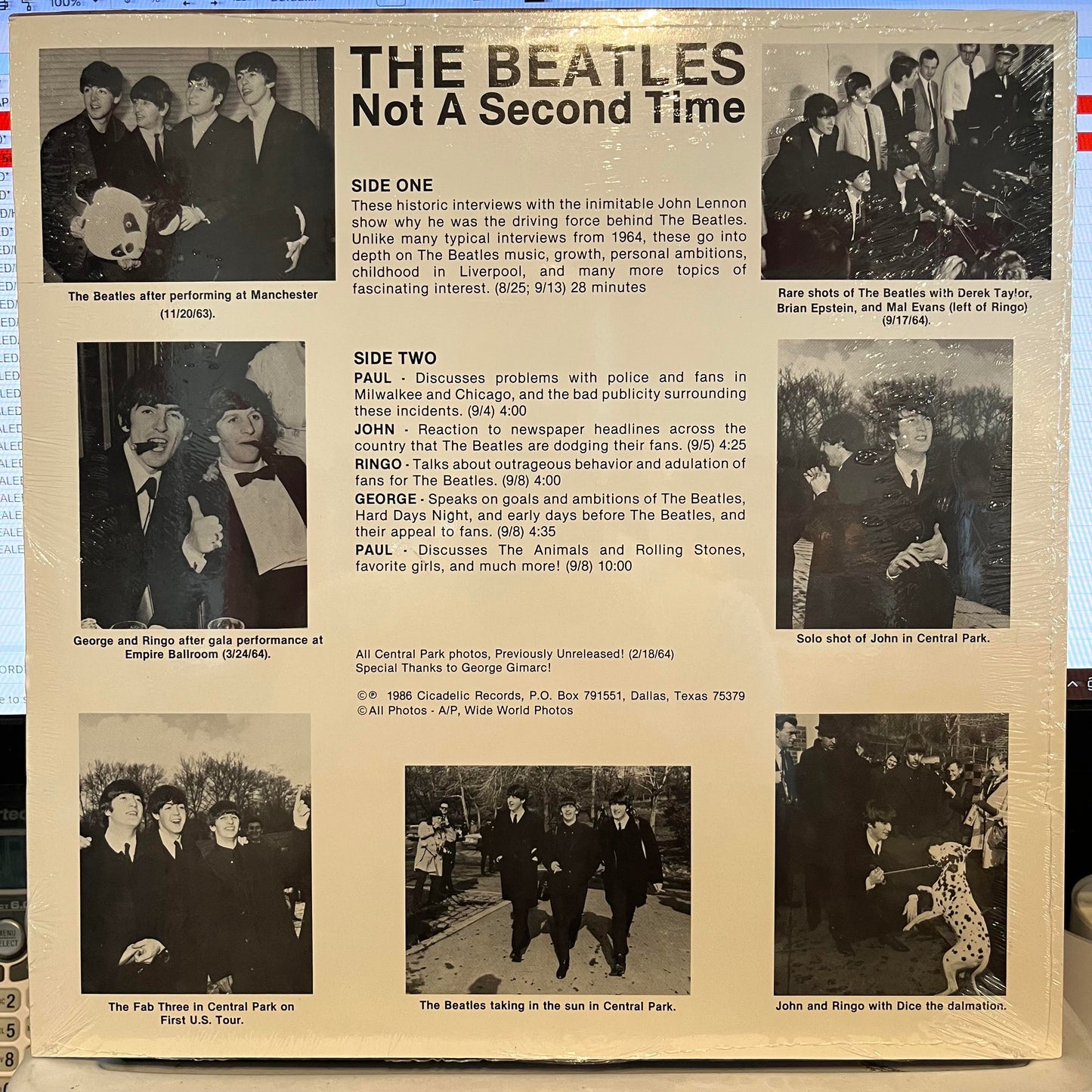 Not A Second Time *SEALED* | Mint (M) Mint (M) Get Cheap Vinyl
