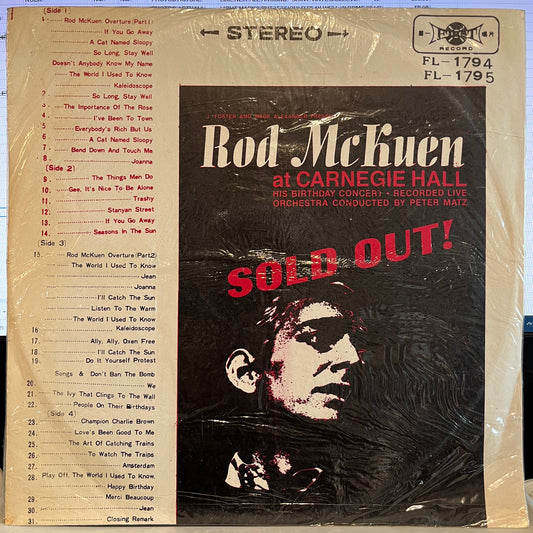 At Carnegie Hall *SEALED* | Mint (M) Near Mint (NM) Get Cheap Vinyl