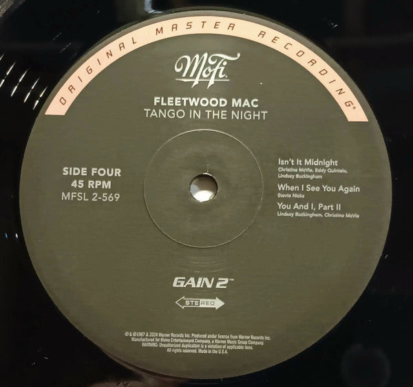 Tango In The Night (VINYL MFSL) | Mint (M) Mint (M) Get Cheap Vinyl