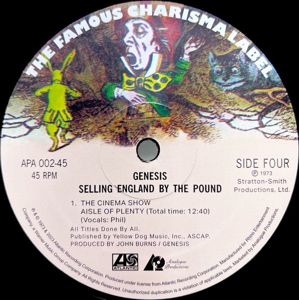 Selling England By The Pound *ANALOGUE* | Mint (M) Mint (M) Get Cheap Vinyl