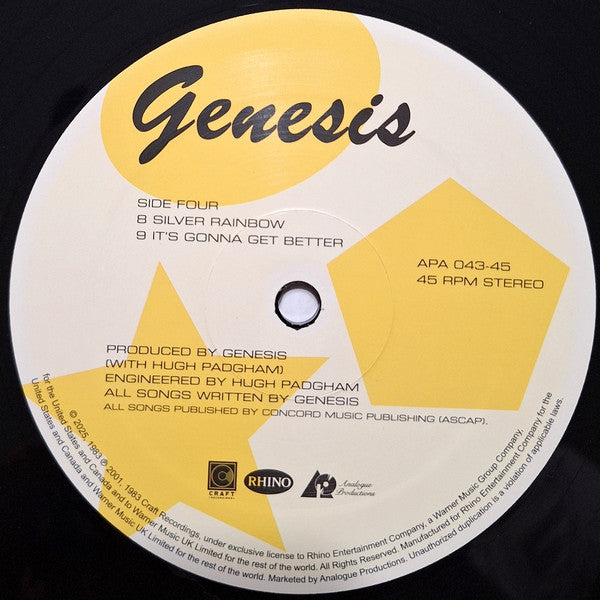 Genesis (AARP 2xVINYL) | Mint (M) Mint (M) Get Cheap Vinyl
