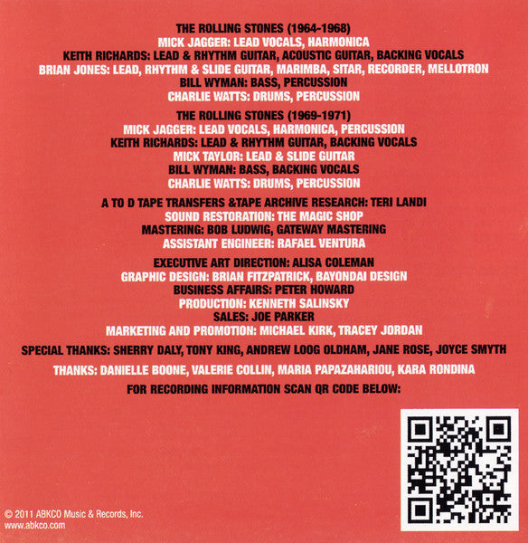 The Very Best Of The Rolling Stones 1964-1971 (CD) | Mint (M) Near Mint (NM) Get Cheap Vinyl
