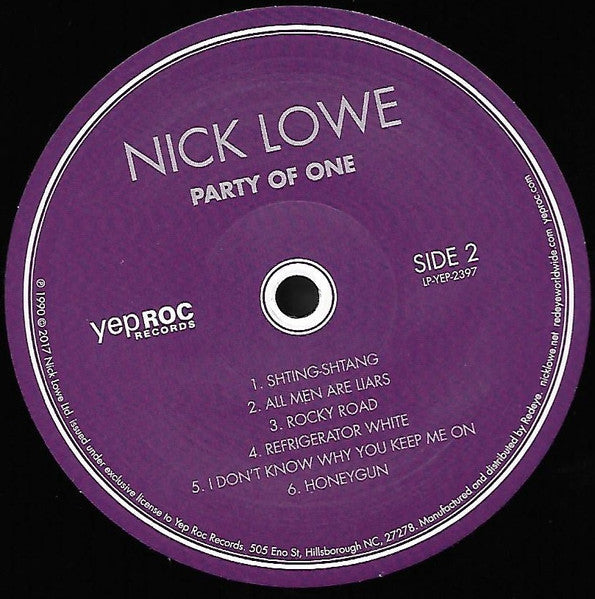 Party Of One (BONUS 10" VINYL) | Mint (M) Mint (M) Get Cheap Vinyl