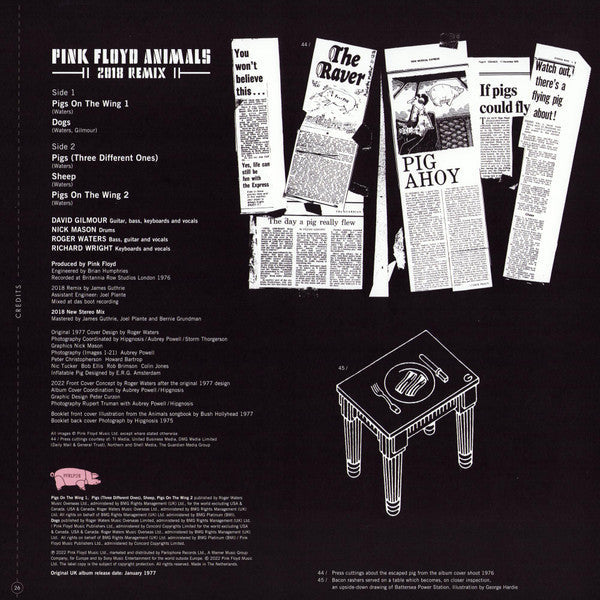 Animals (2018 Remix) *DISCOUNT COPY* | Mint (M) Mint (M) Get Cheap Vinyl
