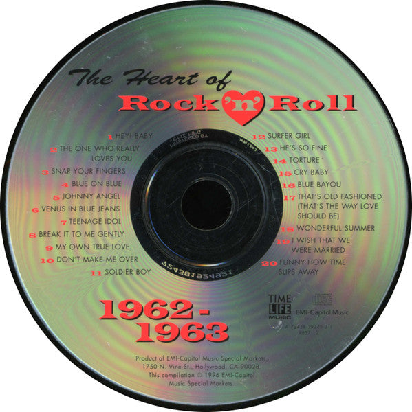 The Heart Of Rock 'N' Roll - 1962-1963 *CD* | Mint (M) Mint (M) Get Cheap Vinyl