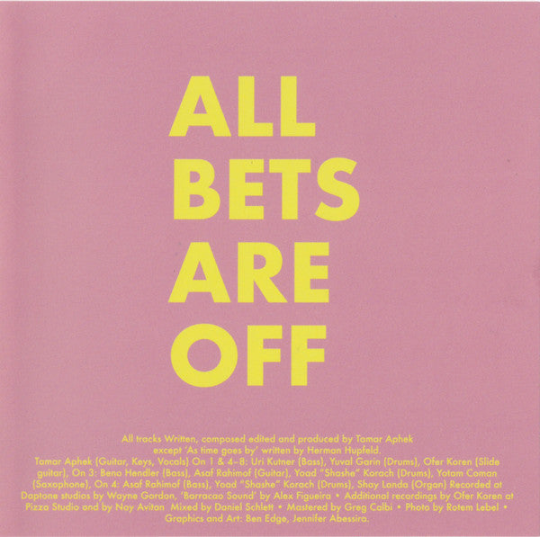 All Bets Are Off (CD) | Mint (M) Mint (M) Get Cheap Vinyl