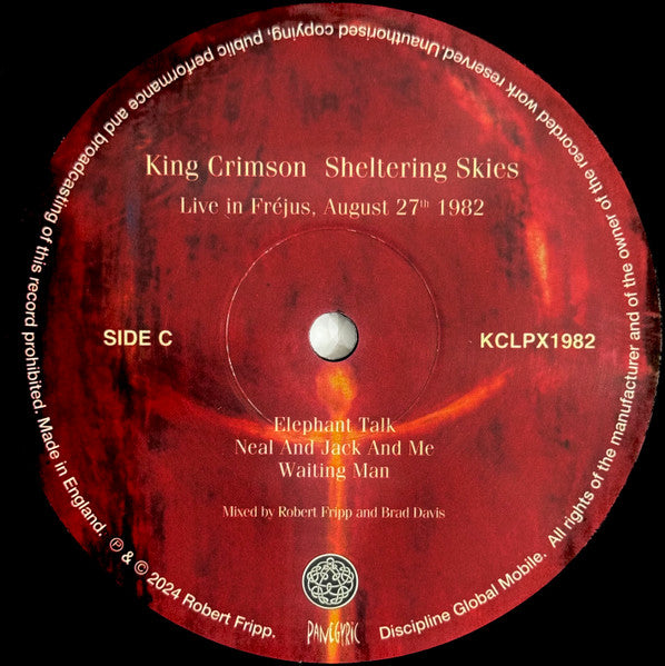 Sheltering Skies (Live In Fréjus, August 27th 1982) (VINYL) | Mint (M) Mint (M) Get Cheap Vinyl