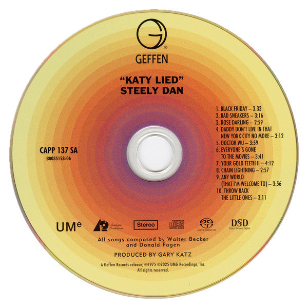 Katy Lied (SACD) | Mint (M) Mint (M) Get Cheap Vinyl
