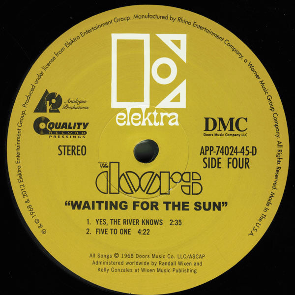 Waiting For The Sun *ANALOGUE PROD* | Mint (M) Mint (M) Get Cheap Vinyl