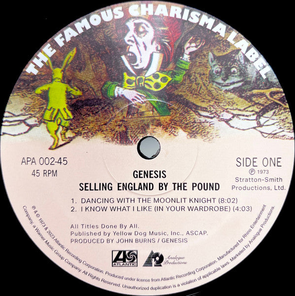 Selling England By The Pound *ANALOGUE* | Mint (M) Mint (M) Get Cheap Vinyl