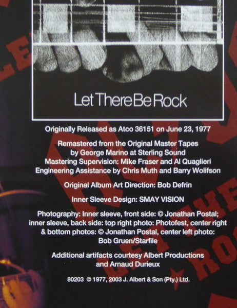Let There Be Rock (VINYL) | Mint (M) Mint (M) Get Cheap Vinyl