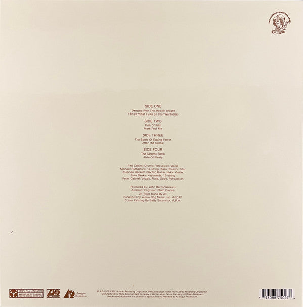 Selling England By The Pound *ANALOGUE* | Mint (M) Mint (M) Get Cheap Vinyl