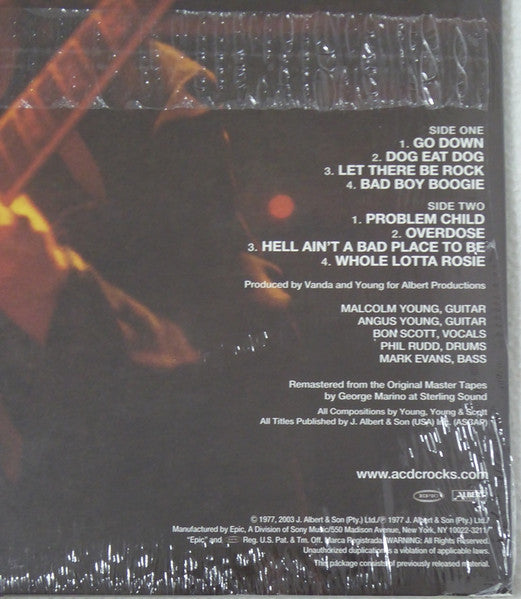 Let There Be Rock (VINYL) | Mint (M) Mint (M) Get Cheap Vinyl
