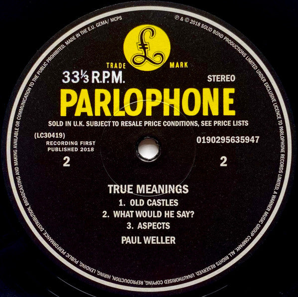 True Meanings | Mint (M) Mint (M) Get Cheap Vinyl