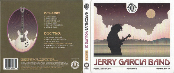 Garcia Live Volume 21 (February 13th, 1976 Keystone, Berkeley CA) *CD* | Mint (M) Mint (M) Get Cheap Vinyl