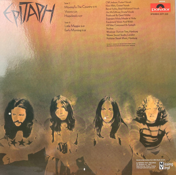 Epitaph (VINYL) | Mint (M) Mint (M) Get Cheap Vinyl