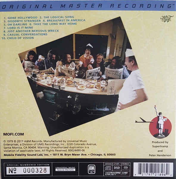 Breakfast In America (SACD - MFSL) | Mint (M) Mint (M) Get Cheap Vinyl