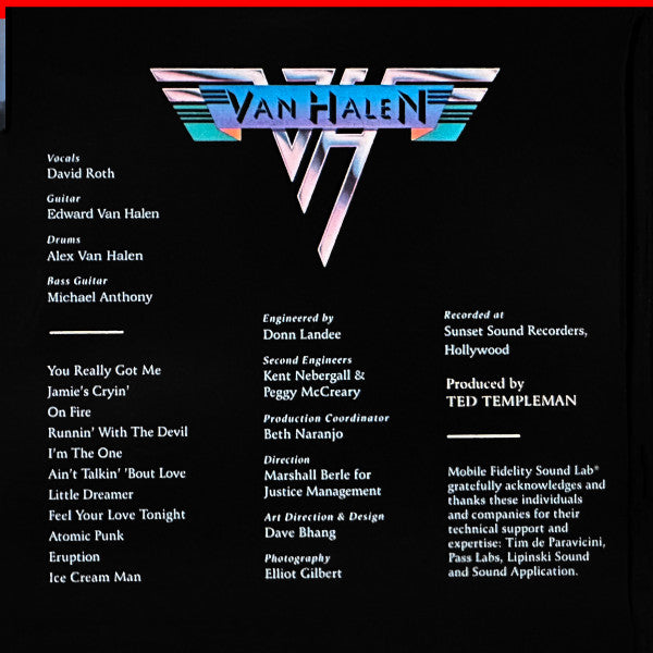 Van Halen *MFSL/SACD* | Mint (M) Mint (M) Get Cheap Vinyl