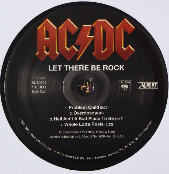 Let There Be Rock (VINYL) | Mint (M) Mint (M) Get Cheap Vinyl