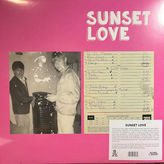 Sunset Love (VINYL) | Mint (M) Mint (M) Get Cheap Vinyl