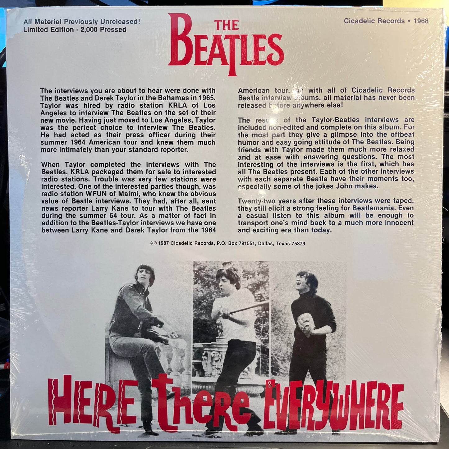 Here There And Everywhere *SEALED* | Mint (M) Mint (M) Get Cheap Vinyl
