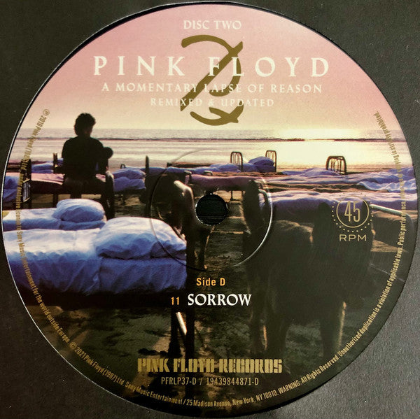 A Momentary Lapse Of Reason (Remixed & Updated) *LIGHT CREASE* (2xVINYL) | Mint (M) Excellent+ (EX+) Get Cheap Vinyl