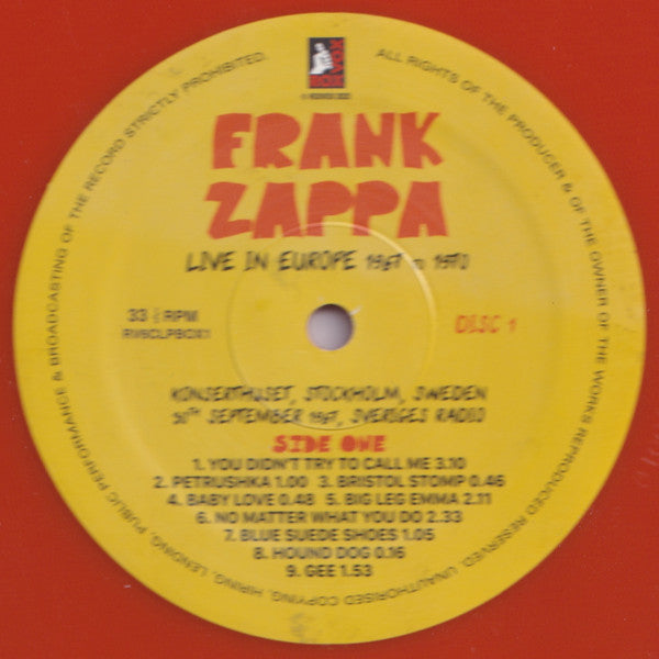 Live In Europe 1967 To 1970 (6XLP BOX* | Mint (M) Mint (M) Get Cheap Vinyl