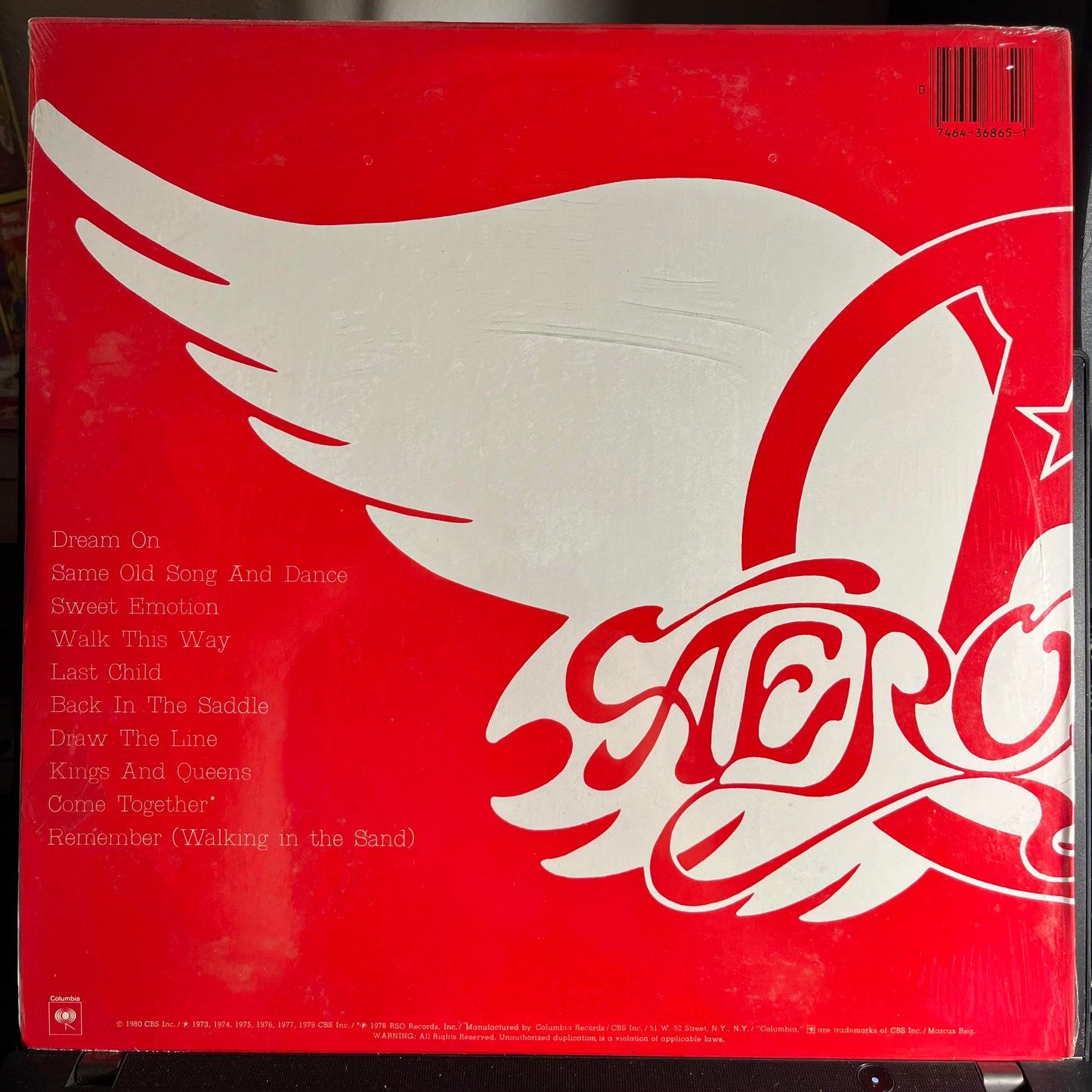 Aerosmith's Greatest Hits *SEALED* | Mint (M) Near Mint (NM) Get Cheap Vinyl