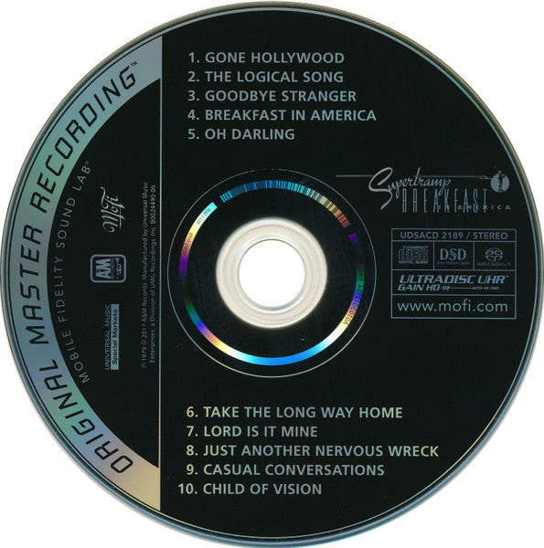 Breakfast In America (SACD - MFSL) | Mint (M) Mint (M) Get Cheap Vinyl