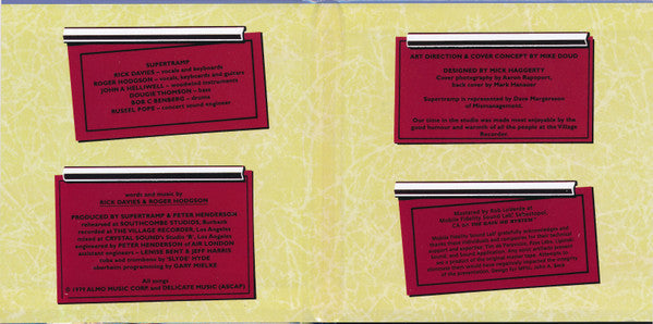 Breakfast In America (SACD - MFSL) | Mint (M) Mint (M) Get Cheap Vinyl