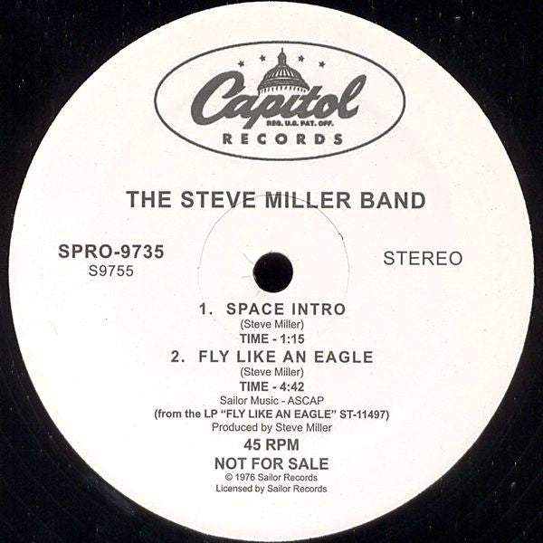 Space Intro / Fly Like An Eagle / Macho City | Mint (M) Mint (M) Get Cheap Vinyl