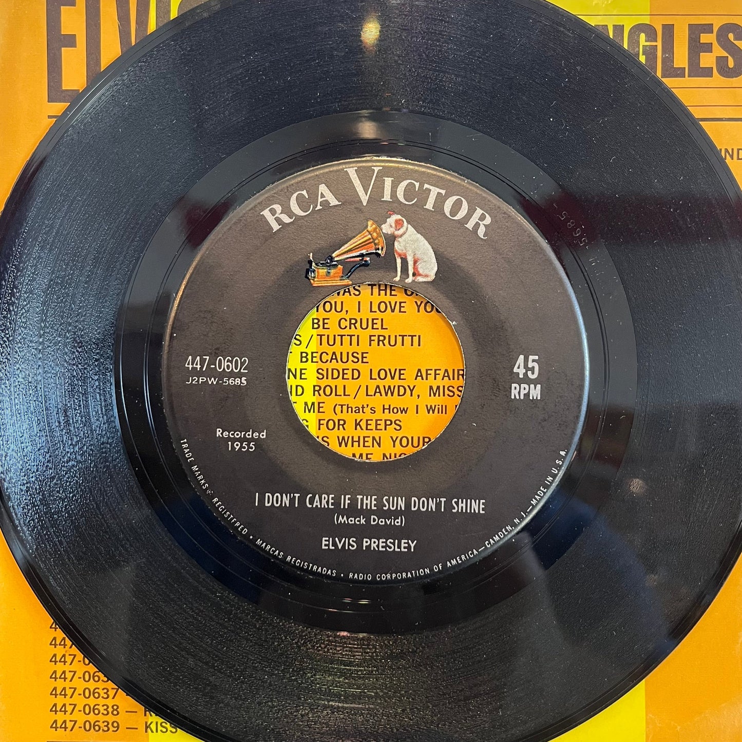 Good Rockin' Tonight / I Don't Care If The Sun Don't Shine | Excellent (EX) Excellent (EX) Get Cheap Vinyl