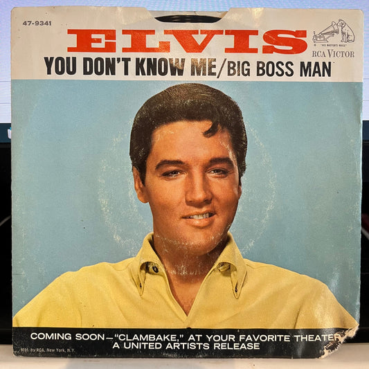 Big Boss Man / You Don't Know Me *INDIANAPOLIS* | Excellent (EX) Very Good Plus (VG+) Get Cheap Vinyl