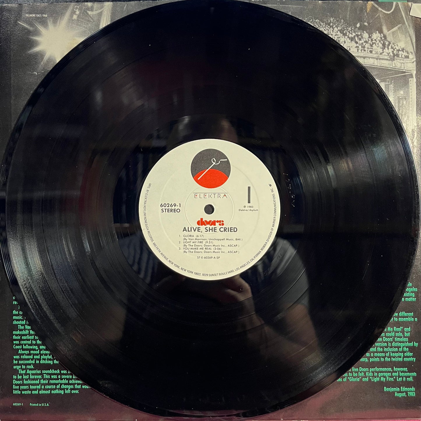 Alive, She Cried *SPECIALTY - SP* | Excellent (EX) Excellent (EX) Get Cheap Vinyl