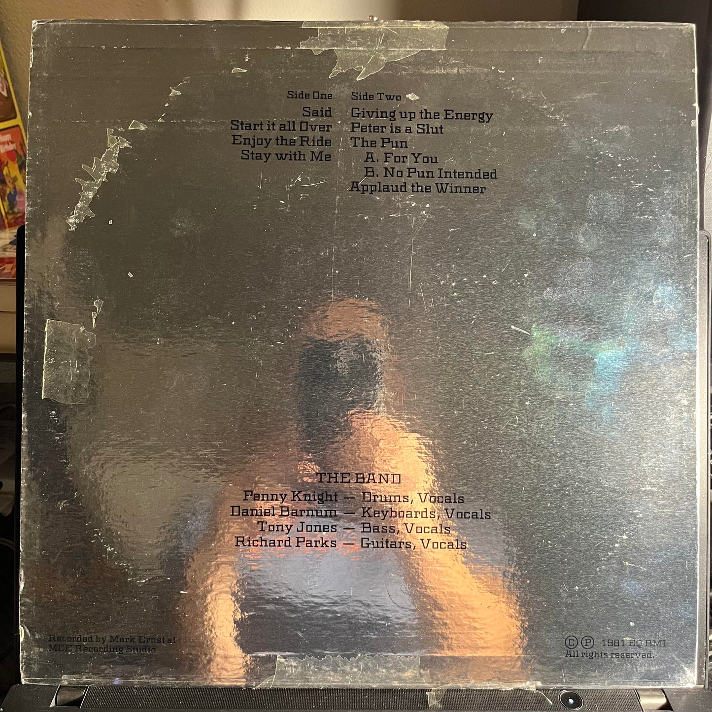 Giving Up The Energy | Excellent (EX) Near Mint (NM) Get Cheap Vinyl