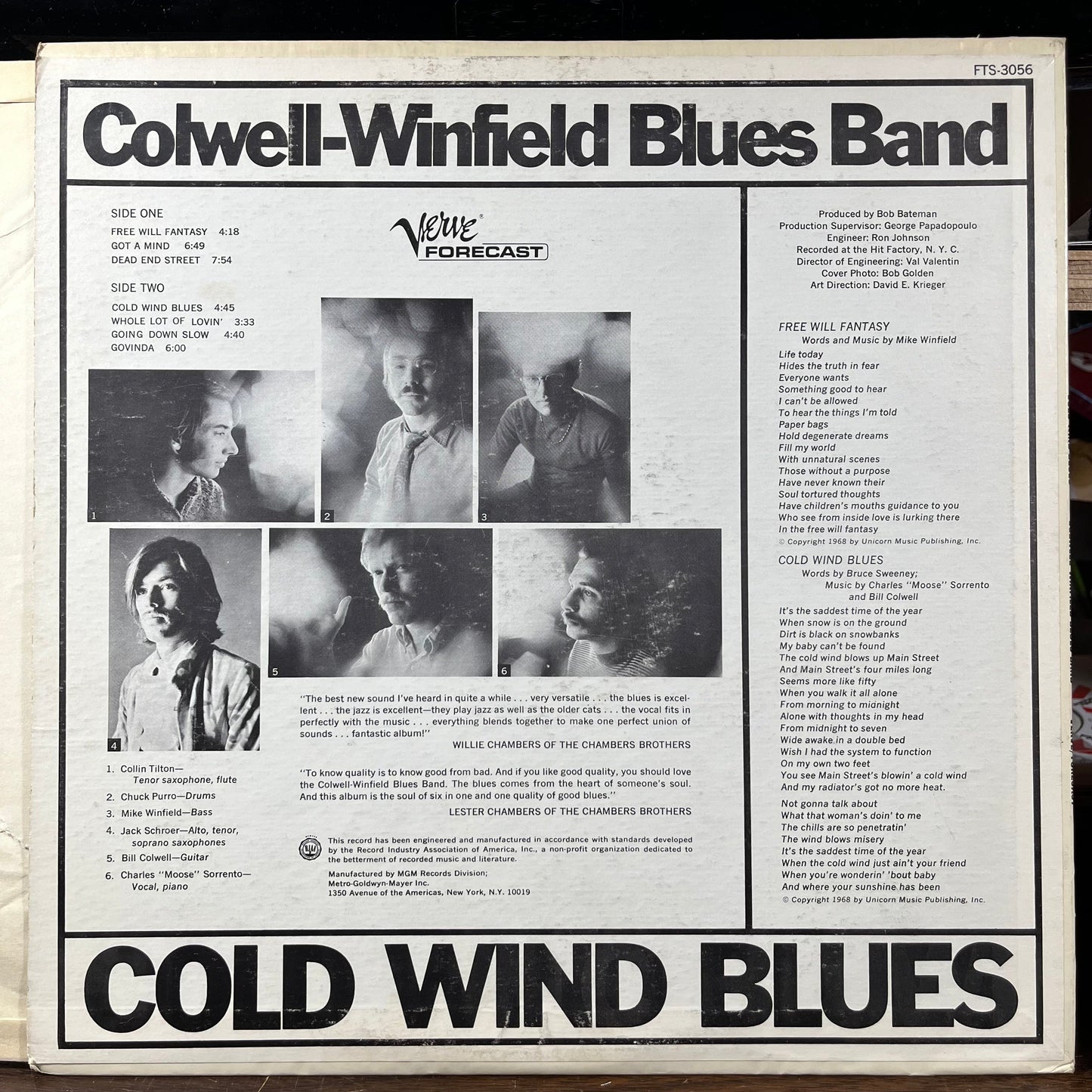 Cold Wind Blues (VINYL) | Excellent+ (EX+) Excellent+ (EX+) Get Cheap Vinyl