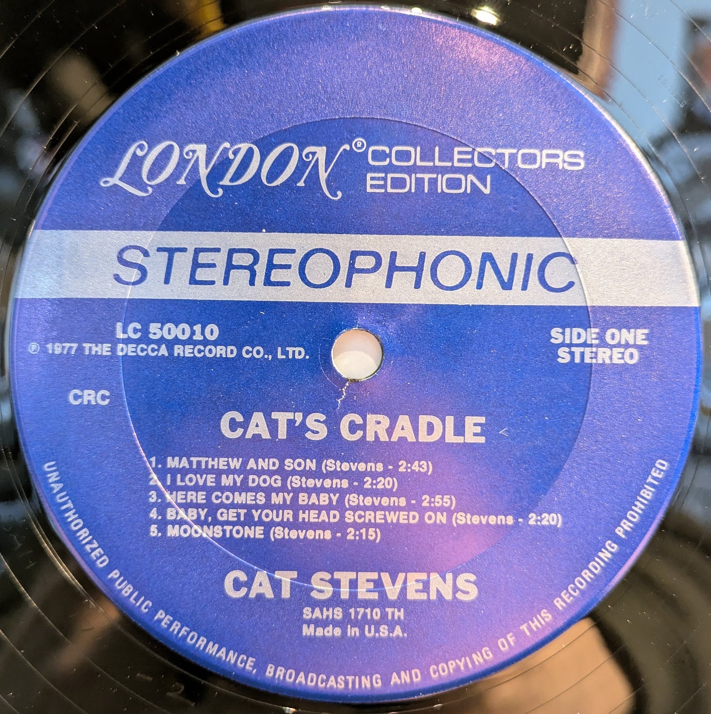 Cat's Cradle (VINYL) | Excellent+ (EX+) Very Good Plus (VG+) Get Cheap Vinyl