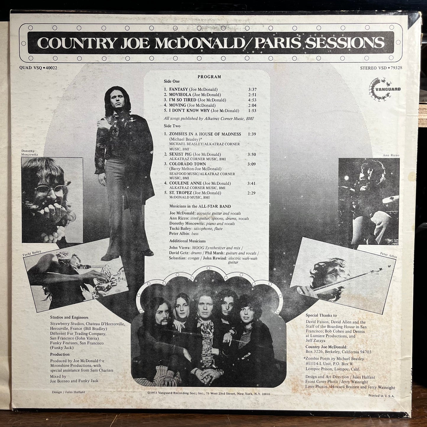 Paris Sessions (VINYL) | Excellent+ (EX+) Excellent (EX) Get Cheap Vinyl