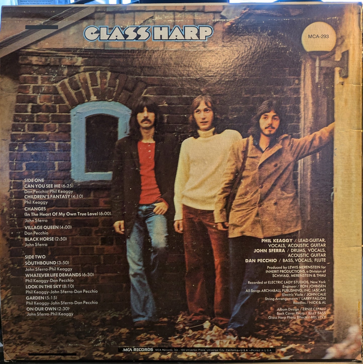 Glass Harp (VINYL) | Excellent+ (EX+) Very Good Plus (VG+) Get Cheap Vinyl