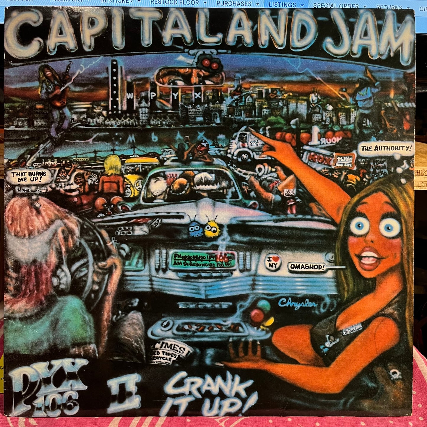 Capitaland Jam (PYX 106 II Crank It Up!) | Excellent (EX) Near Mint (NM) Get Cheap Vinyl
