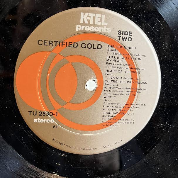 Certified Gold (2xVINYL) | Excellent+ (EX+) Excellent (EX) Get Cheap Vinyl