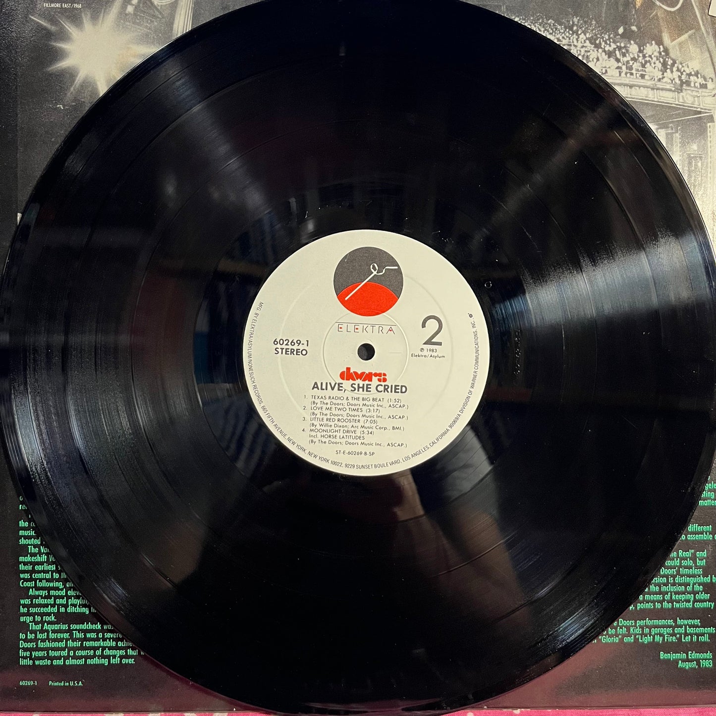 Alive, She Cried *SPECIALTY - SP* | Excellent (EX) Excellent (EX) Get Cheap Vinyl