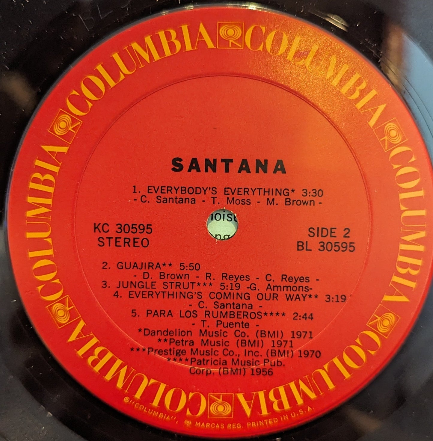 Santana *PITMAN/PROMO* | Excellent (EX) Excellent (EX) Get Cheap Vinyl