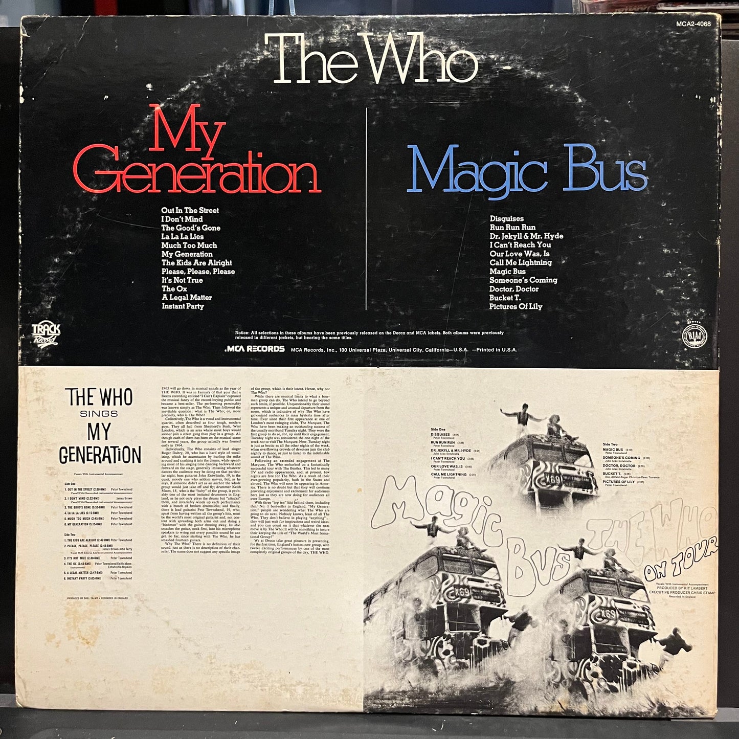 Magic Bus / My Generation | Excellent (EX) Very Good Plus (VG+) Get Cheap Vinyl